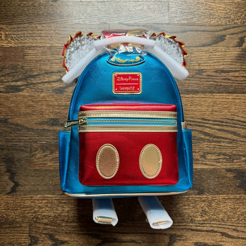 Disney Loungefly Dumbo Mini Backpack -  Mickey Mouse: The Main Attraction | NWT